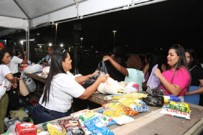  Canta Bahia arrecada mais de 12 toneladas de alimentos para o Bahia Sem Fome