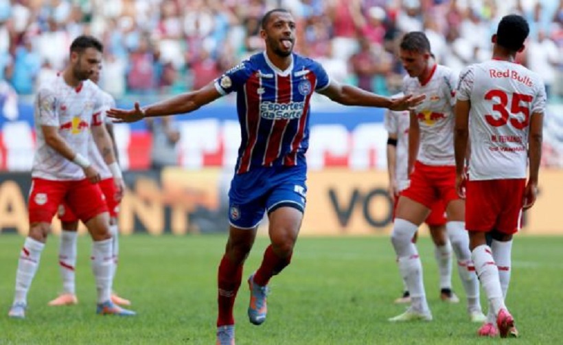  Bahia faz ótimo jogo e goleia Red Bull Bragantino na Arena Fonte Nova