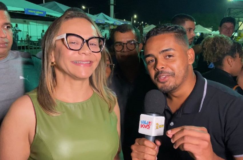  Ivoneide Caetano se diz muito feliz e maravilhada com o Canta Bahia Camaçari