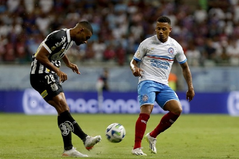  Bahia perde para o Santos na Arena Fonte Nova