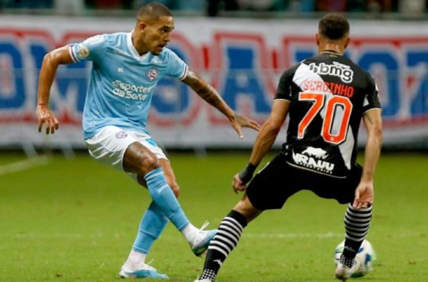  Bahia e Vasco ficam no empate na Arena Fonte Nova