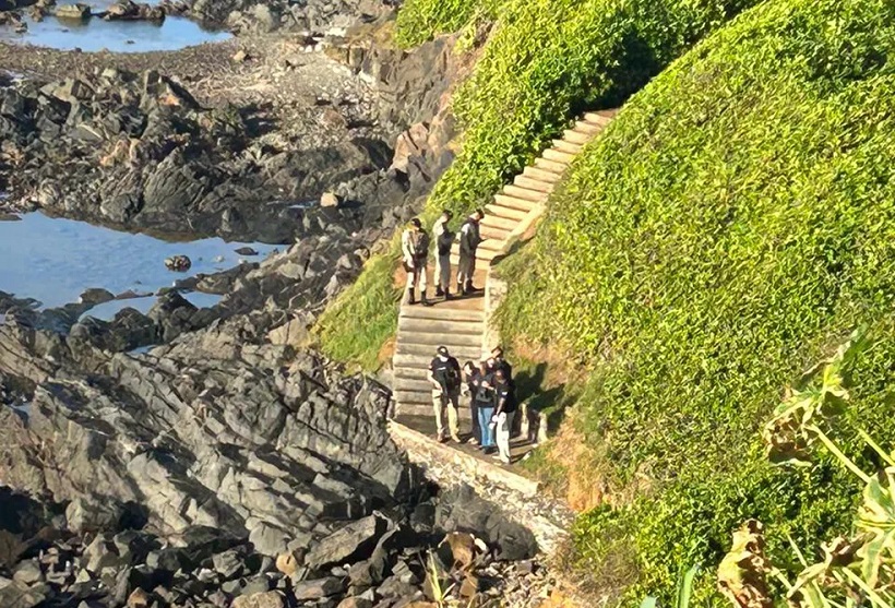  Corpo de homem é encontrado na praia do Cristo da Barra em Salvador