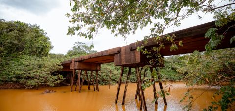  Perigo: Ponte da Barragem Santa Helena que liga Camaçari e Dias d’Ávila é interditada por risco de desabamento