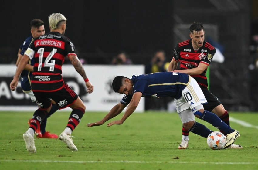  Flamengo joga mal e empata com Millonarios na estreia da Libertadores