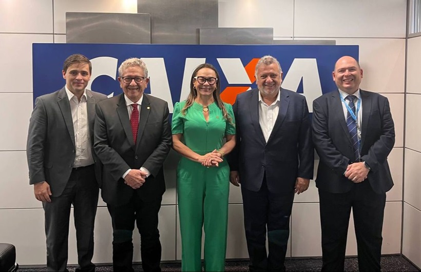  Apos reunião com presidente da Caixa, Caetano e Ivoneide confirmam agência em Abrantes