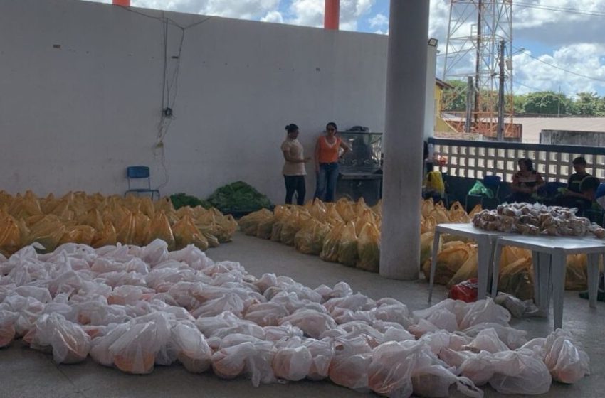  Prefeitura de Dias d’Ávila garante aproximadamente 4 toneladas de alimentos frescos para famílias em situação de vulnerabilidade