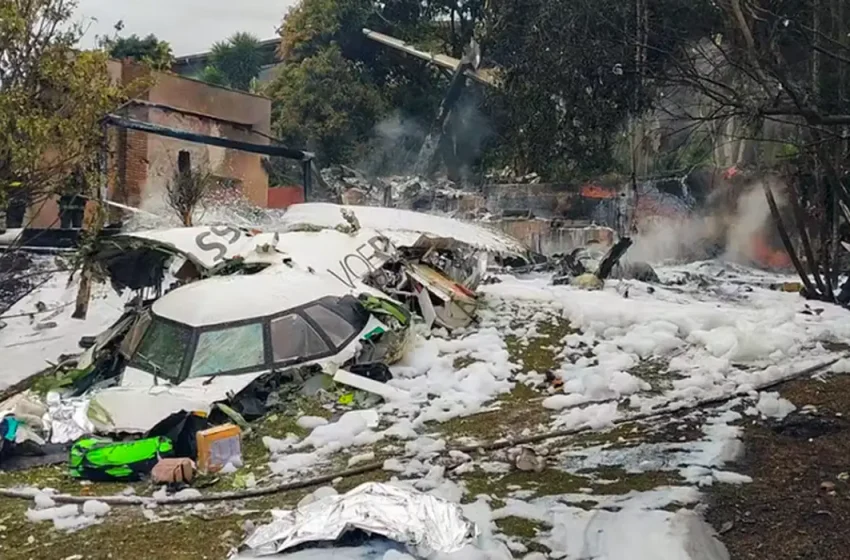  Destroços de avião já estão na sede da Voepass, em Ribeirão Preto